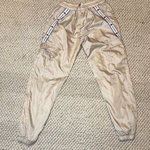 Kappa Vanilla Beige Track Pants Banda